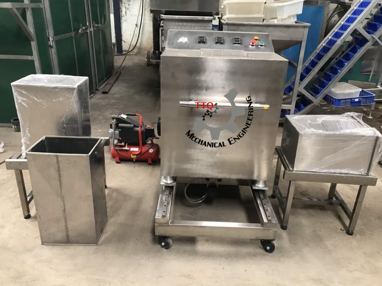 Cashew Nut Vacuum Packing Machine | Chamber & Nozzle