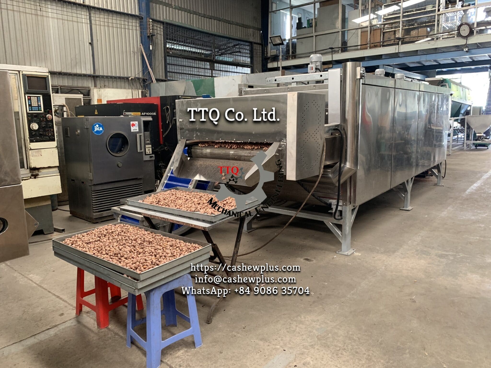 Cashew Roasting Machine